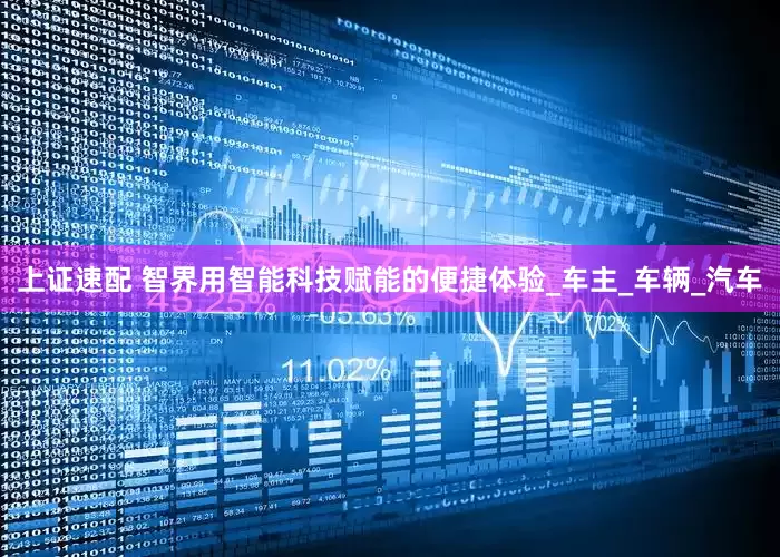 上证速配 智界用智能科技赋能的便捷体验_车主_车辆_汽车